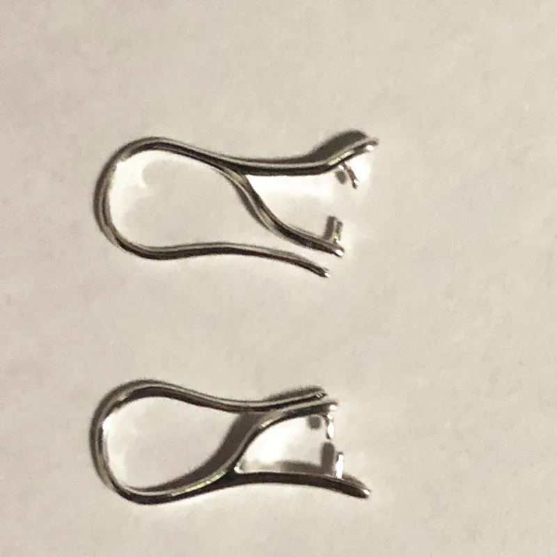 Wholesale 20PCS Lot 925 Sterling Silver Jewelry Findings Pinch Bail Hook Earring Ear Wires For Crystal Beads FY-03
Wholesale 20PCS Lot 925 Sterling Silver Jewelry Findings Pinch Bail Hook Earring Ear Wires For Crystal Beads FY-03