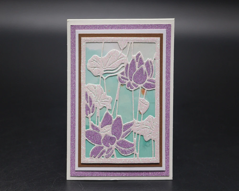 ZhuoAng Summer Lotus Design Metal Cutting Mould Scrapbook Album Relief Embossed DIY Paper Card Making Decoration Mould Crafts
ZhuoAng Summer Lotus Design Metal Cutting Mould Scrapbook Album Relief Embossed DIY Paper Card Making Decoration Mould Crafts