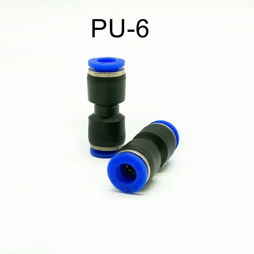 10pcs/lot Pneumatic Fitting 6mm to 6mm Straight Union PU-6 Straight Push in Connector for 6mm OD Hose
10pcs/lot Pneumatic Fitting 6mm to 6mm Straight Union PU-6 Straight Push in Connector for 6mm OD Hose