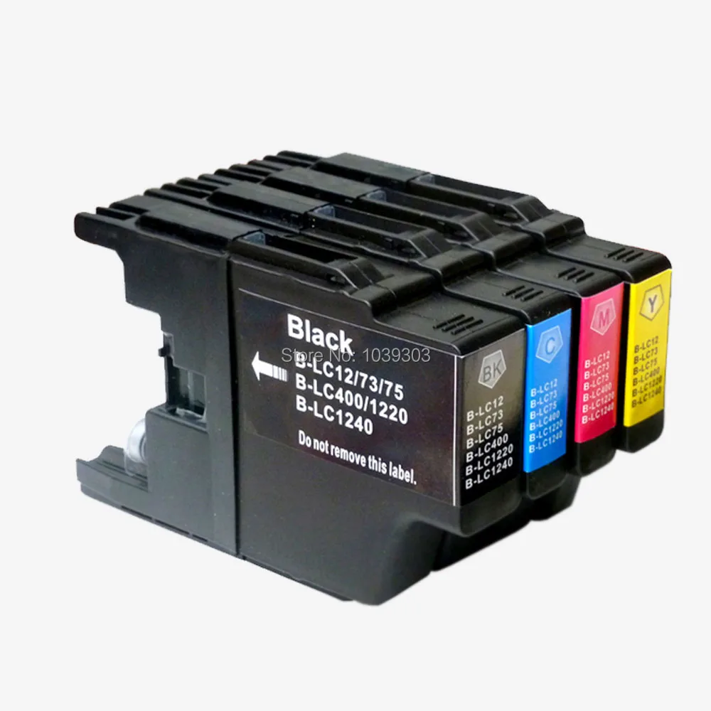 4PK Compatible Brother LC1240 LC1280 Ink Cartridges for Brother MFC-J430W MFC-J5910DW MFC-J625DW MFC-J6510DW MFC-J6710DW Printer
4PK Compatible Brother LC1240 LC1280 Ink Cartridges for Brother MFC-J430W MFC-J5910DW MFC-J625DW MFC-J6510DW MFC-J6710DW Printer