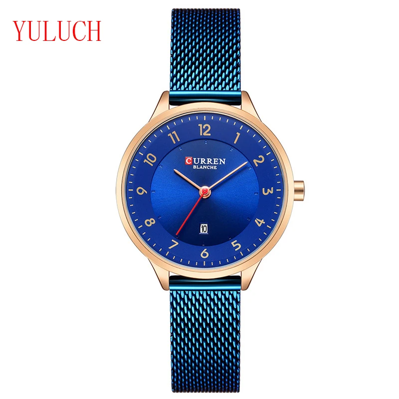 YULUCH Popular Luxury Brand Ladies Fashion Quartz Watch Digital Dial Calendar Ultra-thin Mesh Steel Belt Women Watch Gift
YULUCH Popular Luxury Brand Ladies Fashion Quartz Watch Digital Dial Calendar Ultra-thin Mesh Steel Belt Women Watch Gift