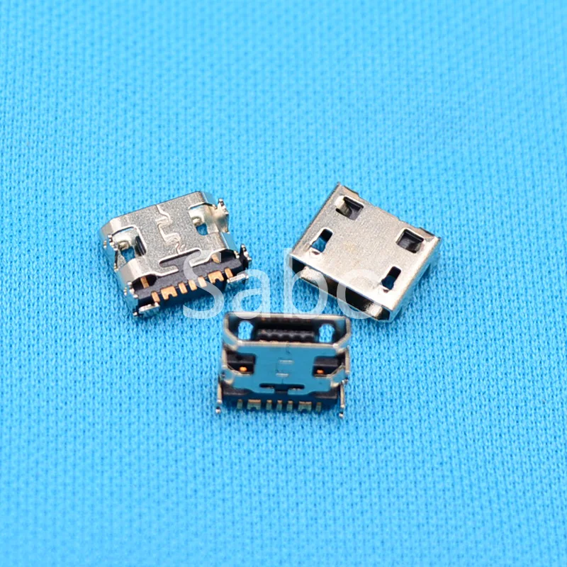 10 шт. 5 контактный разъем Micro USB типа B для разъема мобильного телефона