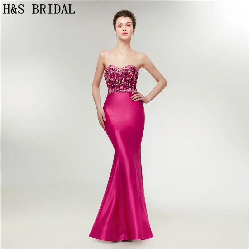 H&S BRIDAL Sweetheart Mermaid Evening Gown Embroidered Beading Evening Dress Lace Up Spaghetti Strap prom dresses long abiye
H&S BRIDAL Sweetheart Mermaid Evening Gown Embroidered Beading Evening Dress Lace Up Spaghetti Strap prom dresses long abiye