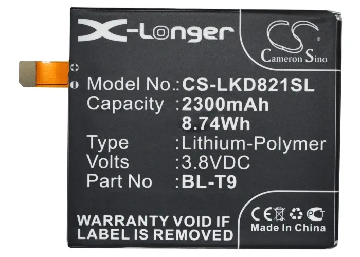 Аккумулятор Cameron Sino 2300 мАч для LG Nexus 5 D820 D821 Nexus 5 16GB,BL-T9 EAC62078701
Аккумулятор Cameron Sino 2300 мАч для LG Nexus 5 D820 D821 Nexus 5 16GB,BL-T9 EAC62078701