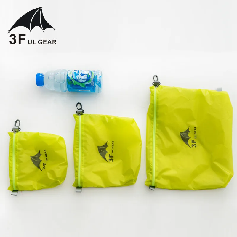 3F UL GEAR 15D силиконовая 30D Cordura Водонепроницаемая сумка для хранения мусора одежды