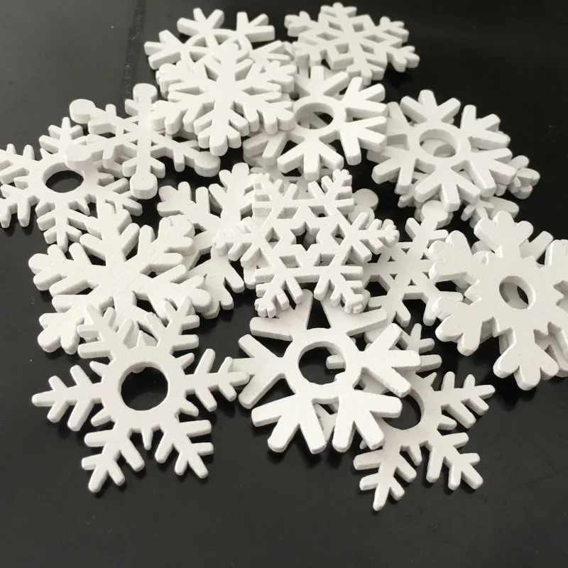 20pcs 35mm Mix Shape White Snowflakes Wooden Christmas Ornaments Snowflake Pendants Christmas Decoration For Home Party Decor
20pcs 35mm Mix Shape White Snowflakes Wooden Christmas Ornaments Snowflake Pendants Christmas Decoration For Home Party Decor