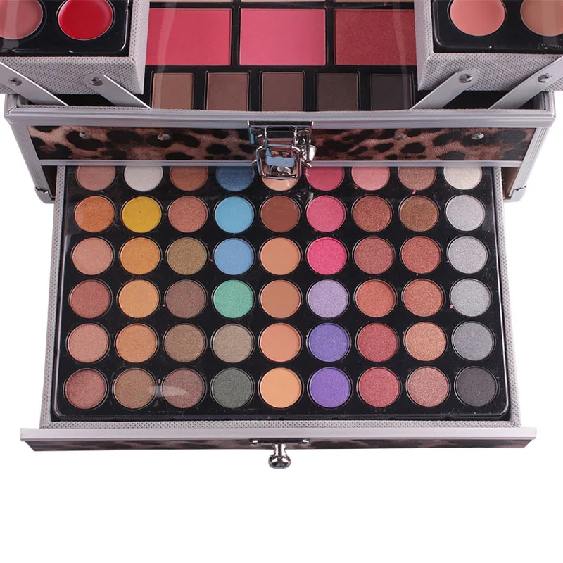 Miss Rose professional makeup set box in Aluminum three layers include glitter eyeshadow lip gloss blush for makeup artist
Miss Rose professional makeup set box in Aluminum three layers include glitter eyeshadow lip gloss blush for makeup artist