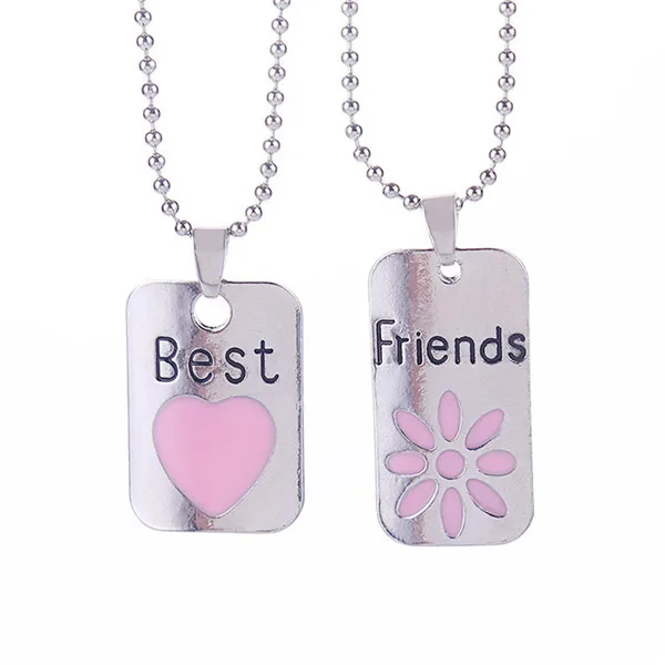 Wholesale New Fashion High Quality Best Friend Drip Oil Necklace Hot Sale Pendant Necklace For Girl Gifts 20sets/lot
Wholesale New Fashion High Quality Best Friend Drip Oil Necklace Hot Sale Pendant Necklace For Girl Gifts 20sets/lot