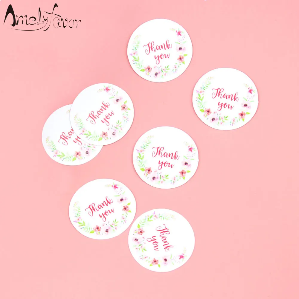 100pcs Floral "Thank You" Adhesive Label Stickers Decorative Gift for Cookie Baking Handmade Package Label Stickers
100pcs Floral "Thank You" Adhesive Label Stickers Decorative Gift for Cookie Baking Handmade Package Label Stickers