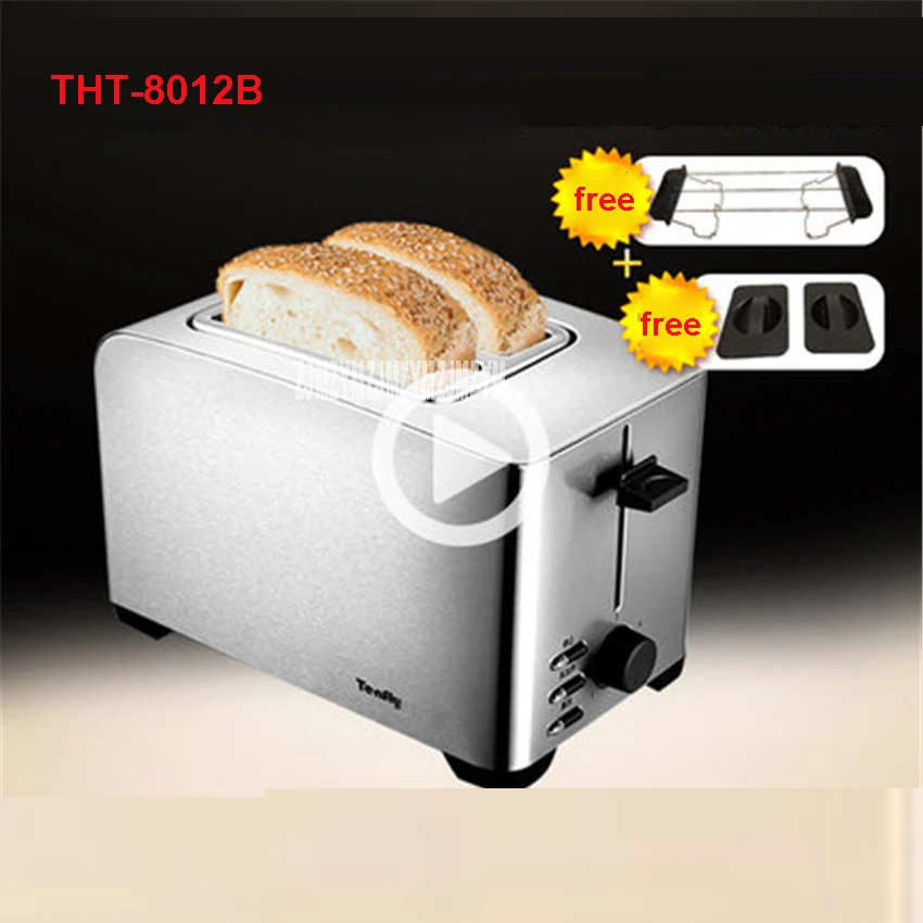THT-8012B High Quality Household Appliances All stainless steel toaster 220V/50hz multifunctional breakfast 750W Toasters silver
THT-8012B High Quality Household Appliances All stainless steel toaster 220V/50hz multifunctional breakfast 750W Toasters silver