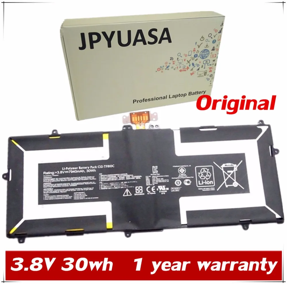 7XINbox 3,8 V 7940mAh 30wh оригинальный C12-TF810C Аккумулятор для ноутбука Asus для VivoTab TF810C TF810 Series Tablet PC
7XINbox 3,8 V 7940mAh 30wh оригинальный C12-TF810C Аккумулятор для ноутбука Asus для VivoTab TF810C TF810 Series Tablet PC