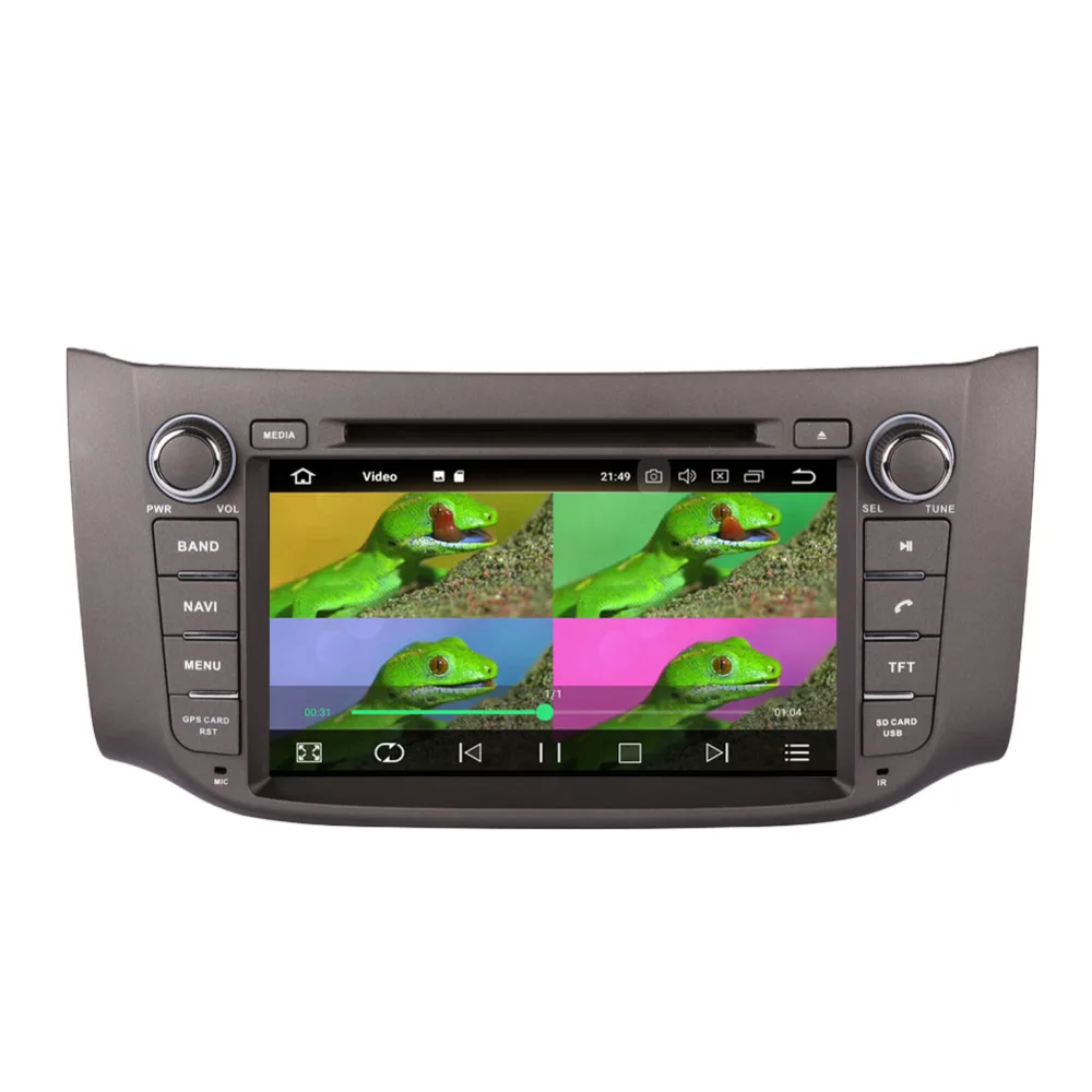 Android 8 0 Восьмиядерный автомобильный Радио стерео с Bluetooth для Nissan Sylphy/Sentra/B17/Pulsar 2012