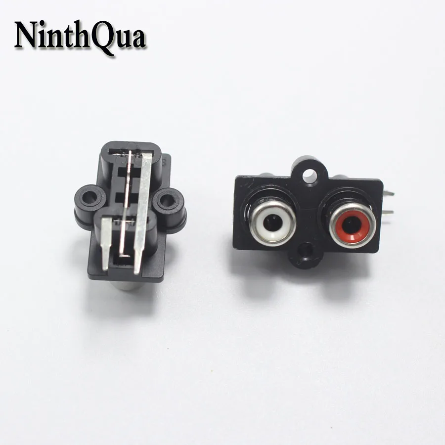 10pcs RCA 2 Pin Red + White Female Audio Video Plug jack AV Socket Input and Output Connector
10pcs RCA 2 Pin Red + White Female Audio Video Plug jack AV Socket Input and Output Connector