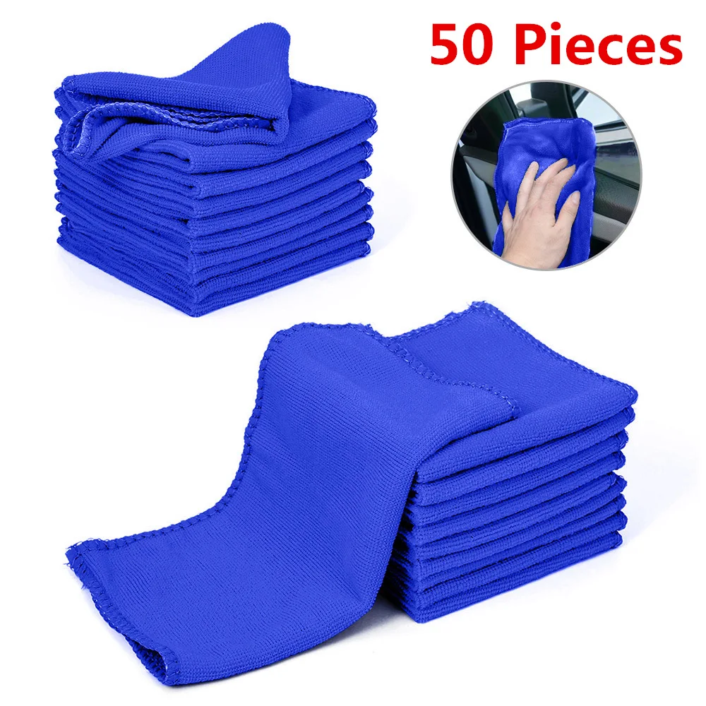 50 pieces Microfiber Car Wash Towel Soft Cleaning Car Care Cloths Wash Towel Duster 9.84'' x 9.84''Inch Microfiber Towel Car
50 pieces Microfiber Car Wash Towel Soft Cleaning Car Care Cloths Wash Towel Duster 9.84'' x 9.84''Inch Microfiber Towel Car