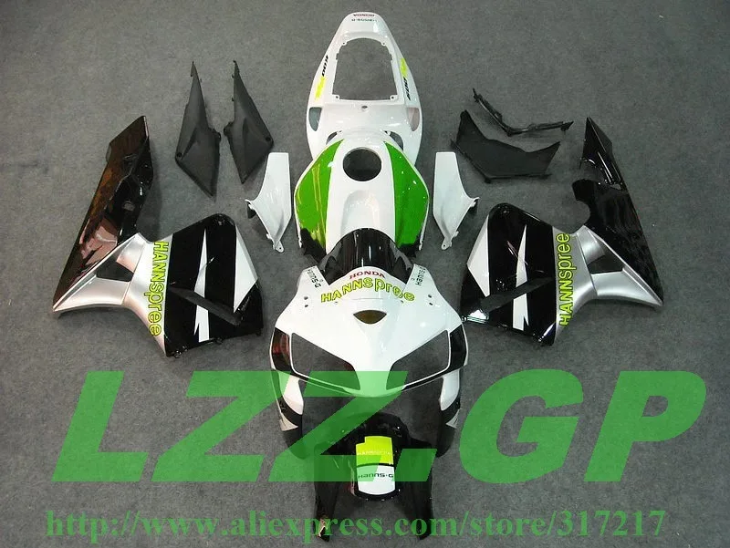 Injection CBR600 ABS Black/Green/white Fairings For Painted CBR600RR F5 05 06 CBR600 2005 2006 Body Kit Bodyfairing LZZ.GP
Injection CBR600 ABS Black/Green/white Fairings For Painted CBR600RR F5 05 06 CBR600 2005 2006 Body Kit Bodyfairing LZZ.GP