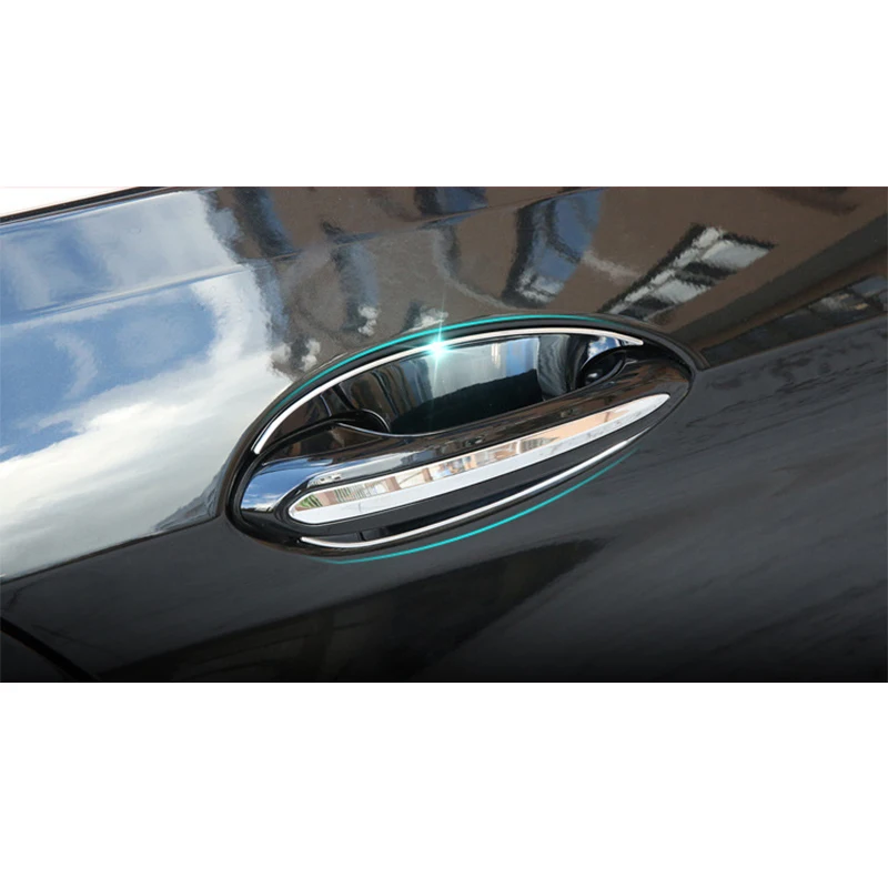 car accessories 4x Chrome Door Open Handle Grand Bowl Cover Trim For BMW 5 Series G30 G31 2017-2021 | Автомобили и мотоциклы