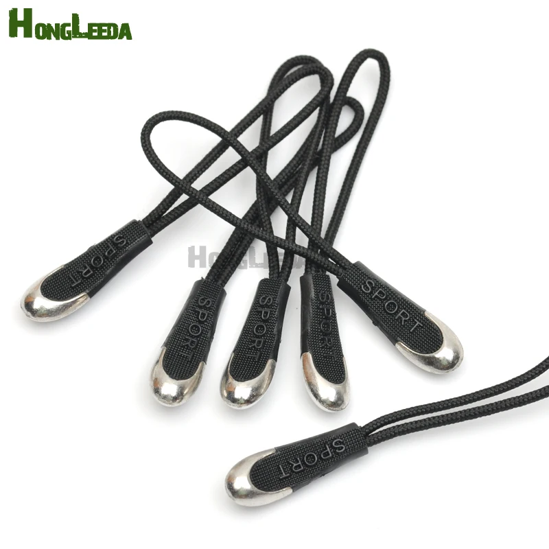 DIY 100pcs slip-resistant zipper puller fashion black plastic / nickle metal apparel luggage bag sportwear free shipping 003
DIY 100pcs slip-resistant zipper puller fashion black plastic / nickle metal apparel luggage bag sportwear free shipping 003