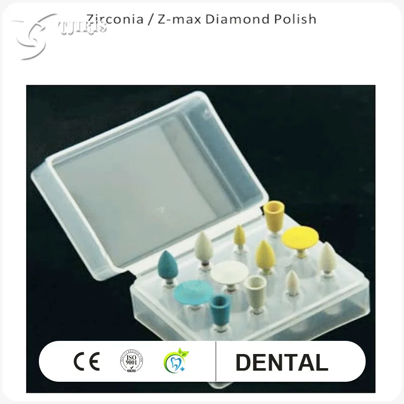 12 Pieces/set Dental Diamond Polishing Burs Drills for Dental Zirconia or Z-max Polishing and Finishing/All-Ceramics
12 Pieces/set Dental Diamond Polishing Burs Drills for Dental Zirconia or Z-max Polishing and Finishing/All-Ceramics