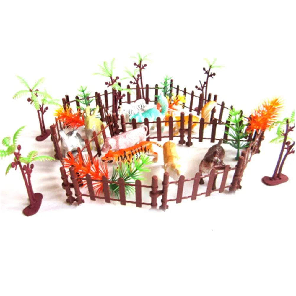 32pcs/set Plastic Various Kinds Zoo Animals Toys Kid Children Solid Small Simulation Fence Animals Toys
32pcs/set Plastic Various Kinds Zoo Animals Toys Kid Children Solid Small Simulation Fence Animals Toys
