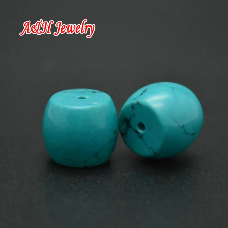 Natural Blue Howlite 11x14mm Barrel Shape Beads Fit For Tibetan Jewelry Making Materials 28beads/lot
Natural Blue Howlite 11x14mm Barrel Shape Beads Fit For Tibetan Jewelry Making Materials 28beads/lot