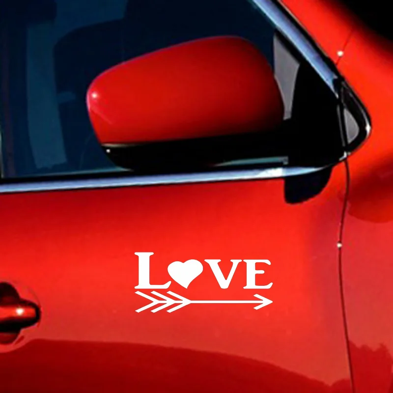 YJZT 12.7CM*5.5CM LOVE Arrow Heart Vinyl Car Sticker Cute Decal Black Silver C10-02245
YJZT 12.7CM*5.5CM LOVE Arrow Heart Vinyl Car Sticker Cute Decal Black Silver C10-02245