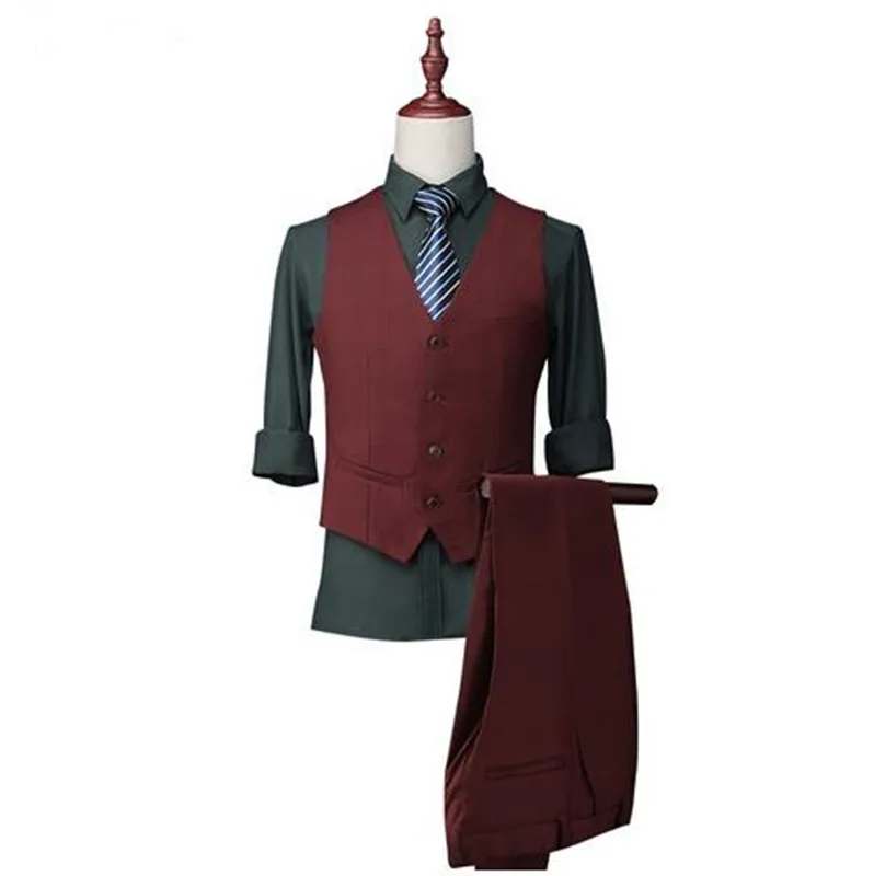 Handsome Wedding Suits Three Pieces Men Groomsmen Tuxedos Slim Fit Best Men Prom Party Wear (Jacket+Vest+Pant)
Handsome Wedding Suits Three Pieces Men Groomsmen Tuxedos Slim Fit Best Men Prom Party Wear (Jacket+Vest+Pant)