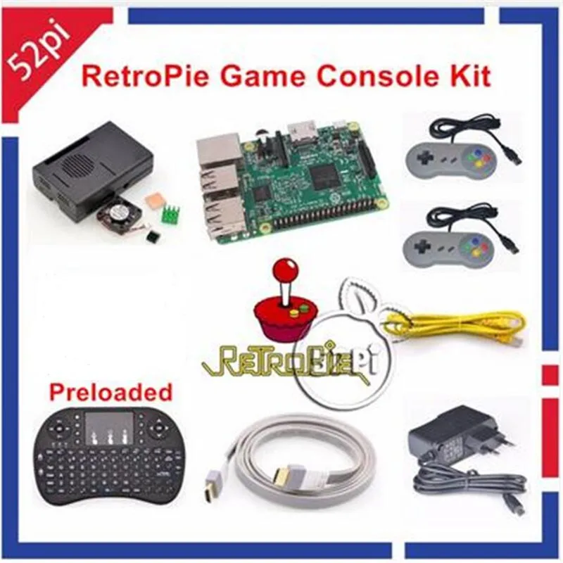 Raspberry Pi 3 Model B 32 GB Raspberry Pi 3 Complete Kit Snes Full Sets for Raspberry pi 3 Work Perfect and Free Shipping
Raspberry Pi 3 Model B 32 GB Raspberry Pi 3 Complete Kit Snes Full Sets for Raspberry pi 3 Work Perfect and Free Shipping