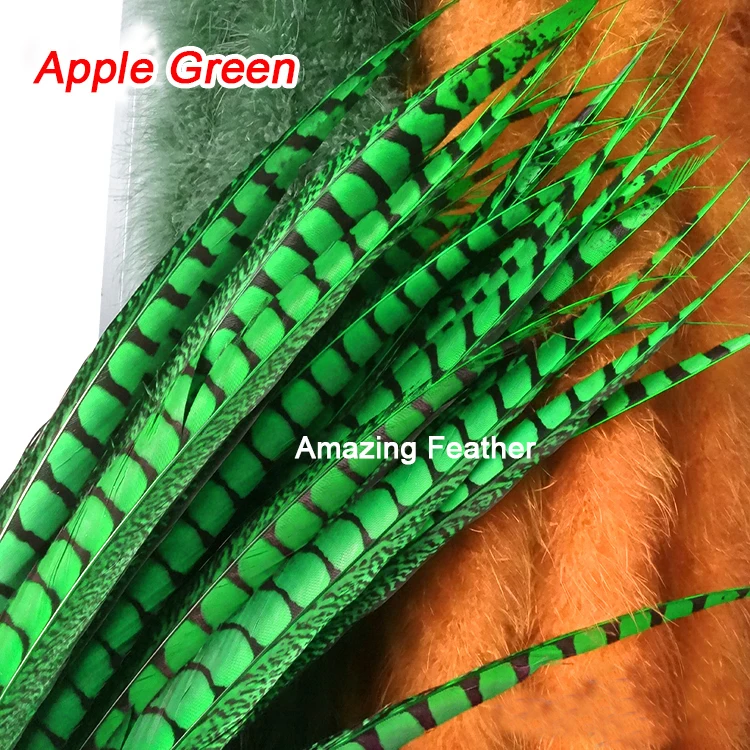 100pcs 30-35" Apple Green Lady Amherst Pheasant Tail Feathers pheasant feathers for carnival party costumes cosplay decoration
100pcs 30-35" Apple Green Lady Amherst Pheasant Tail Feathers pheasant feathers for carnival party costumes cosplay decoration
