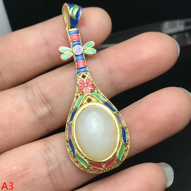 KJJEAXCMY boutique jewelry 925 pure silver inlaid natural white jade Pipa Pendant + Necklace Jewelry
KJJEAXCMY boutique jewelry 925 pure silver inlaid natural white jade Pipa Pendant + Necklace Jewelry