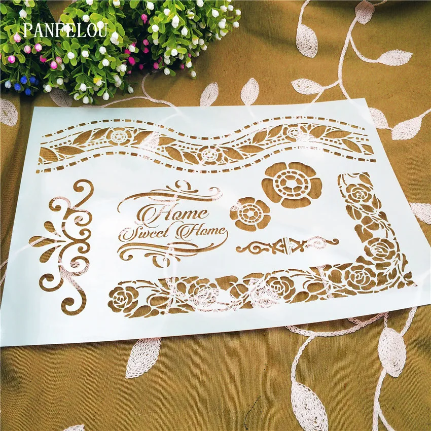 Flower L scrapbook stencils spray plastic mold shield DIY cake hollow Embellishment printing lace ruler valentine
Flower L scrapbook stencils spray plastic mold shield DIY cake hollow Embellishment printing lace ruler valentine