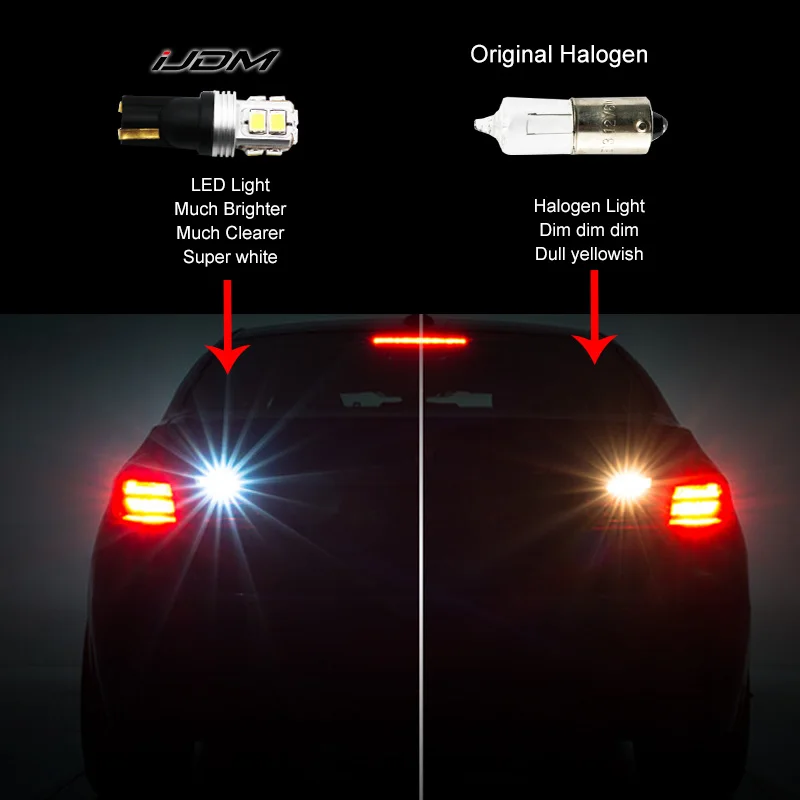 iJDM 6000k Xenon White H21W LED Bulbs For 2016-up BMW F30 3 Series, For 2017-up BMW G30/G31 5 Series Backup Reverse Lights ONLY
iJDM 6000k Xenon White H21W LED Bulbs For 2016-up BMW F30 3 Series, For 2017-up BMW G30/G31 5 Series Backup Reverse Lights ONLY
