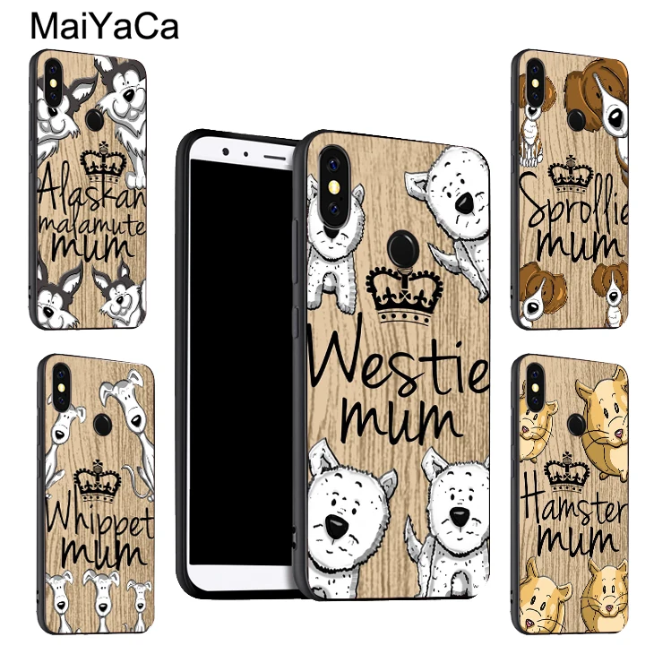 Чехол MaiYaCa Whippet West highland для POCO X3 F2 Pro F1 Red mi Note 9 8 T 7 9S 9C Mi 10 Lite A3 9T|Бамперы| |