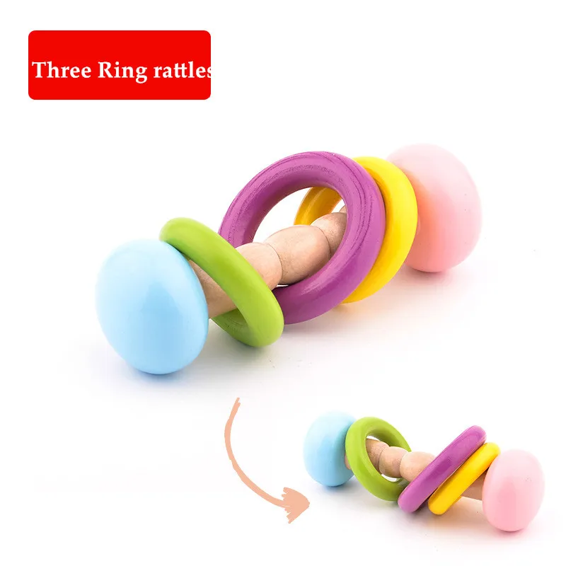 Early Educational baby mobiles Wooden Bell Rattle Toy Handbell Toddlers Babies Instrument Rattles Funny Musical Instrument Toys
Early Educational baby mobiles Wooden Bell Rattle Toy Handbell Toddlers Babies Instrument Rattles Funny Musical Instrument Toys