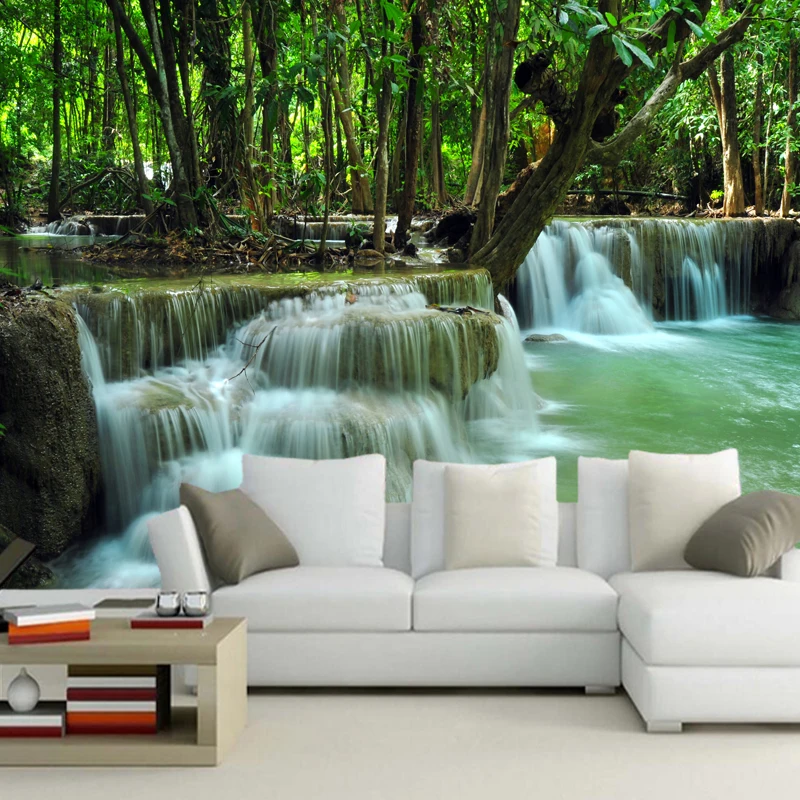 Modern home decoration wallpaper,waterfall,natural scenery photo wallpaper for living room sofa bedroom background PVC wallpaper
Modern home decoration wallpaper,waterfall,natural scenery photo wallpaper for living room sofa bedroom background PVC wallpaper