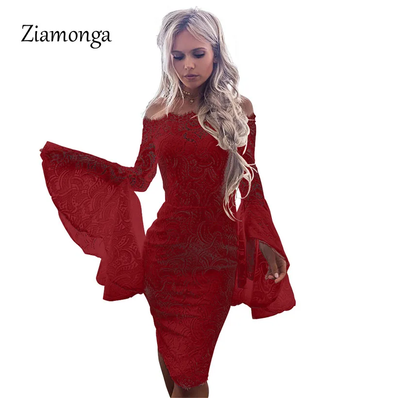 Ziamonga сексуальное модное дизайнерское Бандажное Платье женское белое|bandage dress|lace