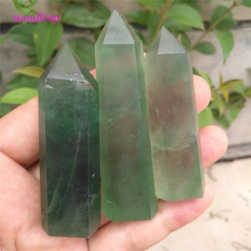 (8-6cm) quartz crystal wand tower Natural green fluorite Holiday gifts Stone and crystal home decor
(8-6cm) quartz crystal wand tower Natural green fluorite Holiday gifts Stone and crystal home decor