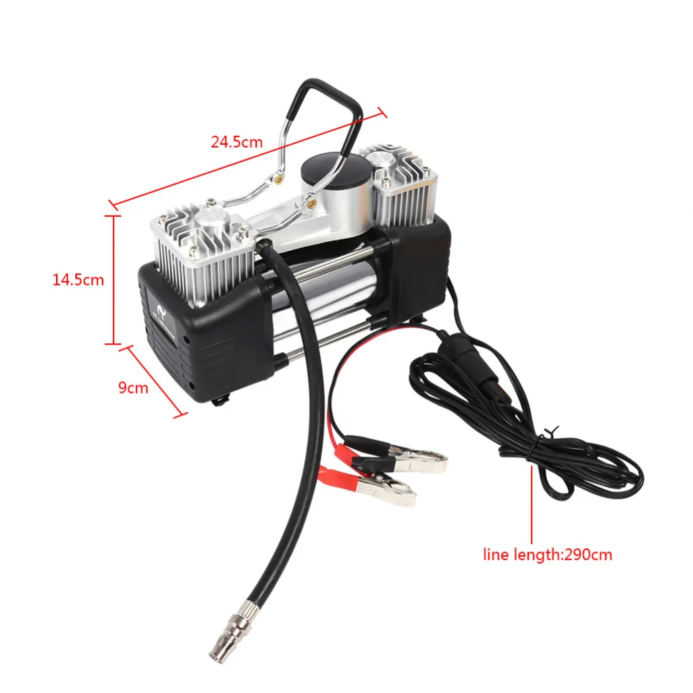 12V Mini Air Compressor for Car 150 PSI Inflatable Moto Pump bomba de air Bike Tyre Inflator Pump Cigarette Lighte
12V Mini Air Compressor for Car 150 PSI Inflatable Moto Pump bomba de air Bike Tyre Inflator Pump Cigarette Lighte