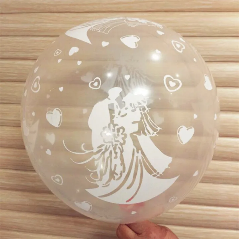 100pcs 12Inch Bride Bridegroom Latex Balloon For Wedding Decoration Lovely Air Globo Valentine's Day Many heart ballons
100pcs 12Inch Bride Bridegroom Latex Balloon For Wedding Decoration Lovely Air Globo Valentine's Day Many heart ballons