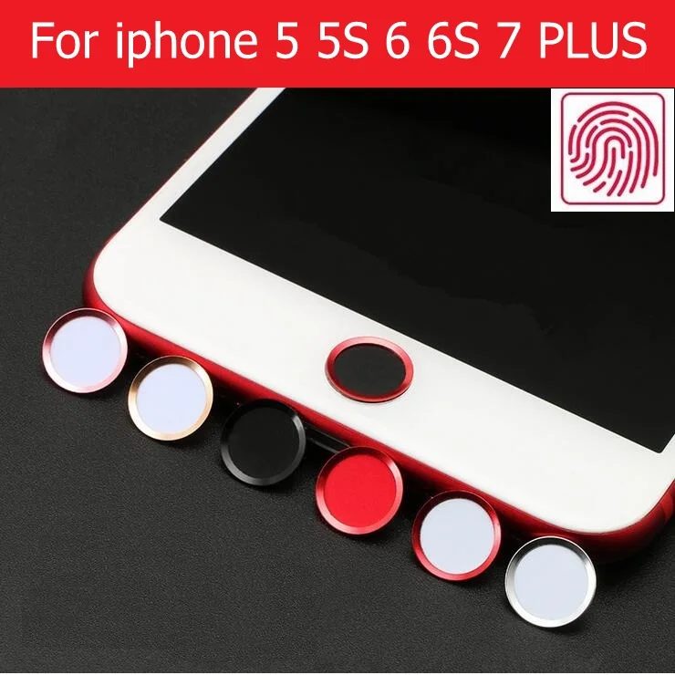 New Aluminum Touch ID Home Button Sticker for iPhone 5s se 6 6s 7 plus home key sticker with Fingerprint Identification Function
New Aluminum Touch ID Home Button Sticker for iPhone 5s se 6 6s 7 plus home key sticker with Fingerprint Identification Function