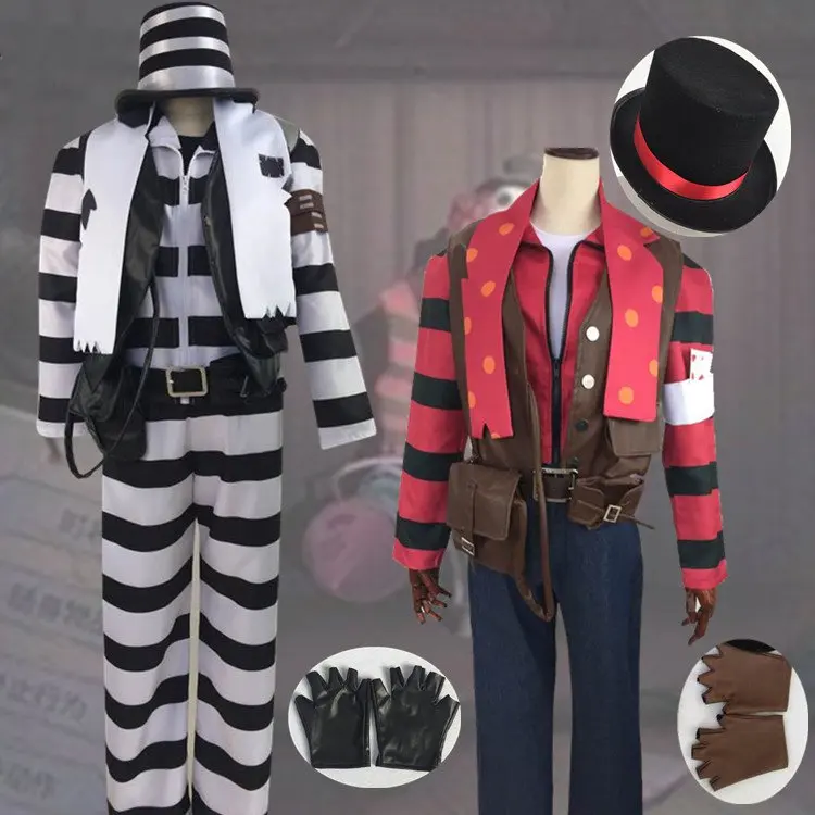 Game Identity V Cosplay Costumes Smiley Face Joker Prisoner Cosplay Costume Halloween Carnival Party Costume Adult Size
Game Identity V Cosplay Costumes Smiley Face Joker Prisoner Cosplay Costume Halloween Carnival Party Costume Adult Size