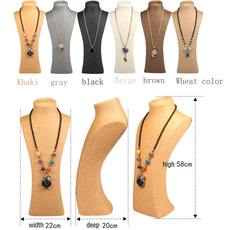 New Fashion Jewelry Display For Necklace Holder Stand Board Bendable Wholesale New Arrival
New Fashion Jewelry Display For Necklace Holder Stand Board Bendable Wholesale New Arrival
