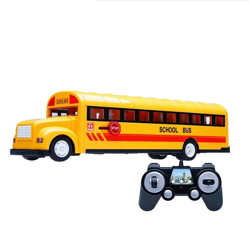 Wireless Control Kids RC Toy 1:18 2.4G Open Door Speed Control Electric Remote Control RC Truck School Bus Model With Lighting
Wireless Control Kids RC Toy 1:18 2.4G Open Door Speed Control Electric Remote Control RC Truck School Bus Model With Lighting