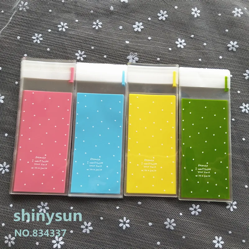 100pcs/lot 4 colors plastic packaging bags 5x10cm gift bag Lip Balm Cosmetics bag self adhesive bags
100pcs/lot 4 colors plastic packaging bags 5x10cm gift bag Lip Balm Cosmetics bag self adhesive bags