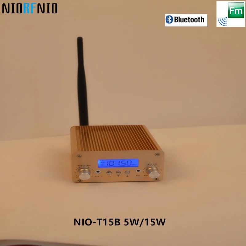 Free Shipping Wholesale NIO-T15B 5W/15W FM Stereo Broadcasting Transmitter for Radio Station 87-108 MHz
Free Shipping Wholesale NIO-T15B 5W/15W FM Stereo Broadcasting Transmitter for Radio Station 87-108 MHz