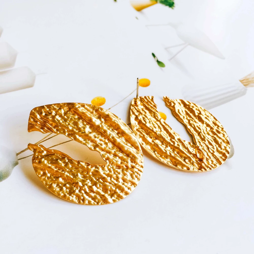 Gold Color Plated Stud Earring Diy Material Pendant Necklace Eardrop Accessories Charms Jewelry Component 6pcs KP2126-1
Gold Color Plated Stud Earring Diy Material Pendant Necklace Eardrop Accessories Charms Jewelry Component 6pcs KP2126-1