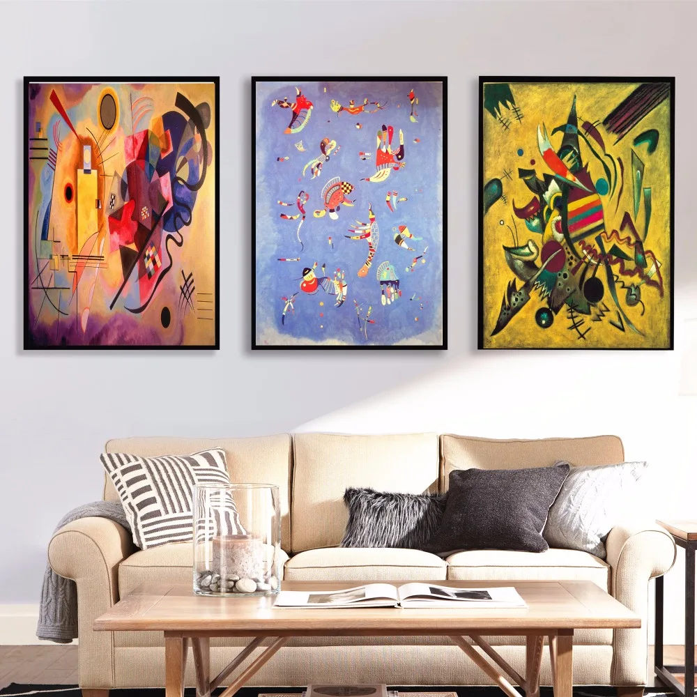 Абстрактный холст с животными Kandinsky, Художественная печать, Постер, настенные картины для гостиной, домашний декоративный Декор для спальни...
Абстрактный холст с животными Kandinsky, Художественная печать, Постер, настенные картины для гостиной, домашний декоративный Декор для спальни...