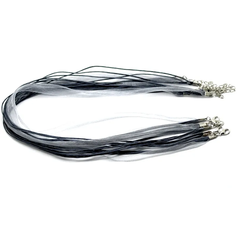 Necklaces Gray Organza Ribbon Waxen Gray Cord String Lobster Clasp Jewelry Diy Findings 43cm(17") 20Pcs
Necklaces Gray Organza Ribbon Waxen Gray Cord String Lobster Clasp Jewelry Diy Findings 43cm(17") 20Pcs