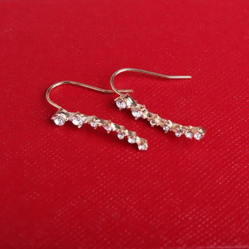 Fashion Earrings A Row Of 7 Crystal - Studded Crystal Earrings New Fashion Accessories Earrings Accessories Linear Earrings
Fashion Earrings A Row Of 7 Crystal - Studded Crystal Earrings New Fashion Accessories Earrings Accessories Linear Earrings