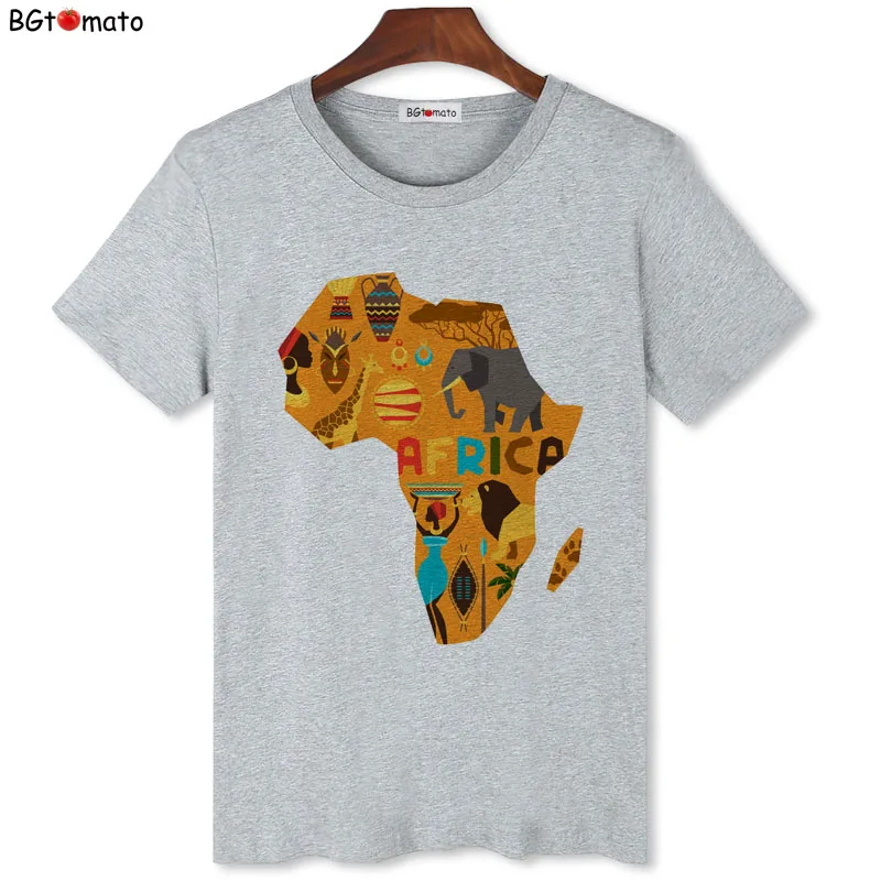 BGtomato New arrival The Map of Africa creative T shirts for Men Brand good quality Comfortable Tops Summer cool Shirts
BGtomato New arrival The Map of Africa creative T shirts for Men Brand good quality Comfortable Tops Summer cool Shirts