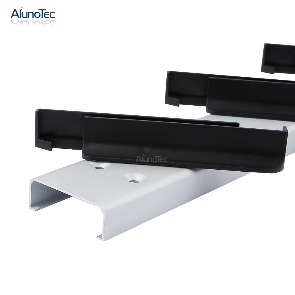 Aluno SF-300 6 Inch Clip 4 blades 580mm(H) anodised Finish with Sliver Louvres Frame | Дом и сад